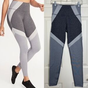NWOT Old Navy Active Go-Dry Leggings S Grey Multi